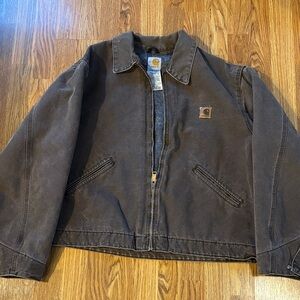 Carhartt Brown Canvas Jacket